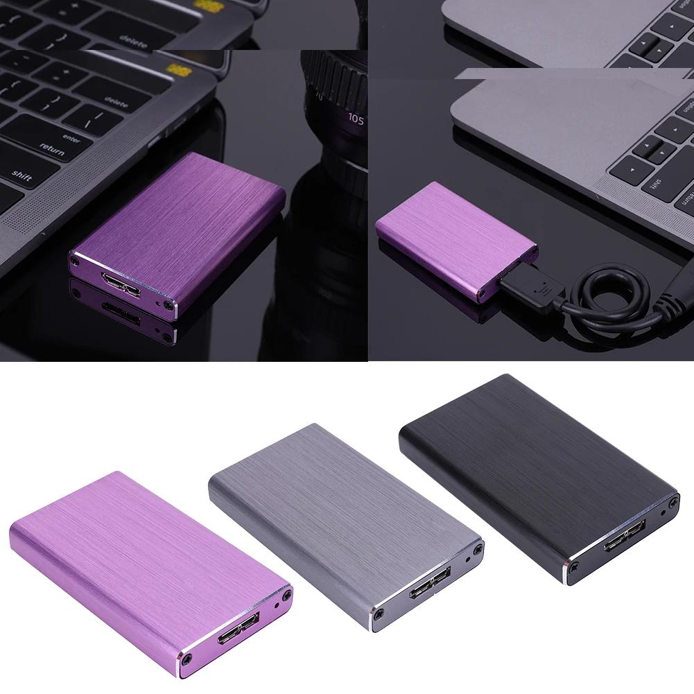 MSATA USB 3.0 SSD Ŭ,  HD ϵ ̺ ũ ڽ,  ָ Ʈ ̺ Ŭ, MSATA SSD 30*25/50, 6Gbps